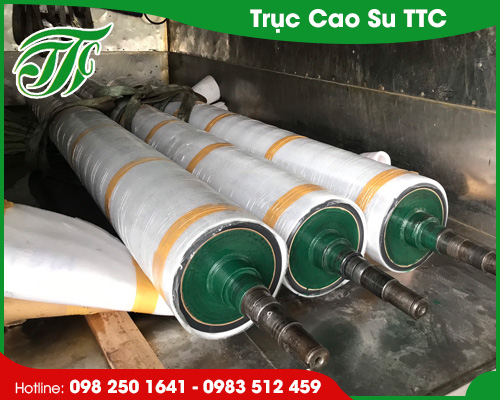 Trục cao su in Flexo